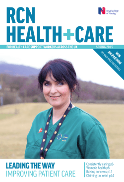 Spring 2015 issue - Royal College of Nursing