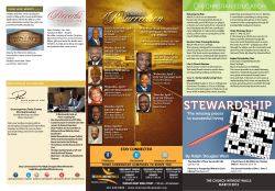 STAY CONNECTED - The Church Without Walls