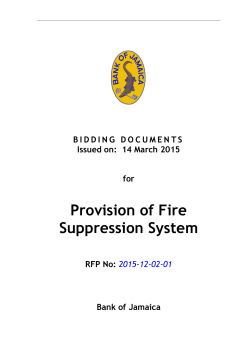 Fire Suppression System
