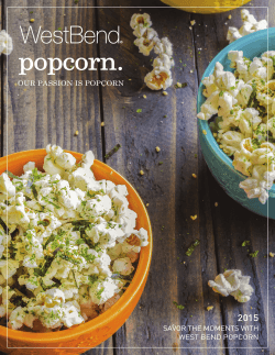 West Bend Popcorn - Focus Products Group