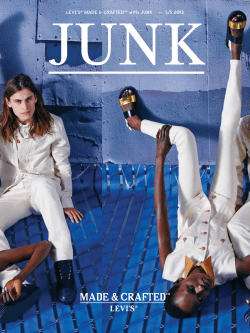 Levi`s® Made & Crafted™ with JUNK — s/s 2015