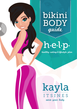 Bikini Body Guide: Healthy Eating & Lifestyle Plan