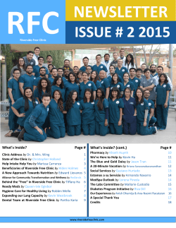 - Riverside Free Clinic