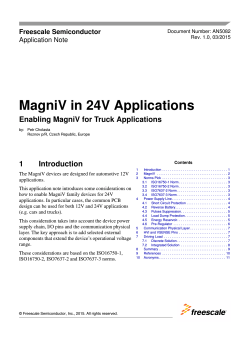 AN5082, MagniV in 24 V Applications