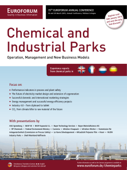 Chemical and Industrial Parks