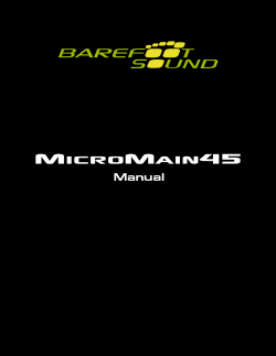 MicroMain45 Owner`s Manual – PDF