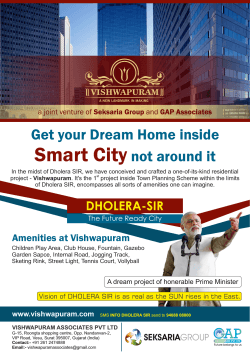 Get your Dream Home inside Smart Citynot around it