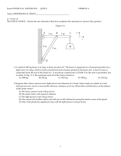Quiz 8 Solutions - UCSD Department of Physics
