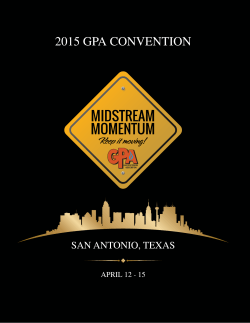 Untitled - GPA Convention