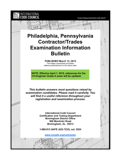 Philadelphia, Pennsylvania Contractor/Trades