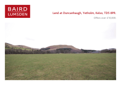 Land at Duncanhaugh, Yetholm, Kelso, TD5 8PR.
