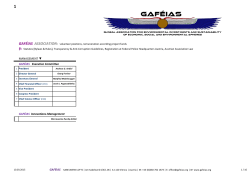 GAFÉIAS Organizational Structure (download)