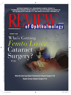 iPhone/iPad - Review of Ophthalmology