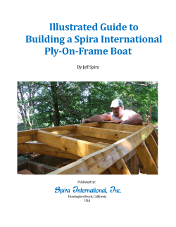 Illustrated Guide to Building a Spira International Ply