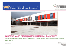 Solar Windows Bob Jenkins