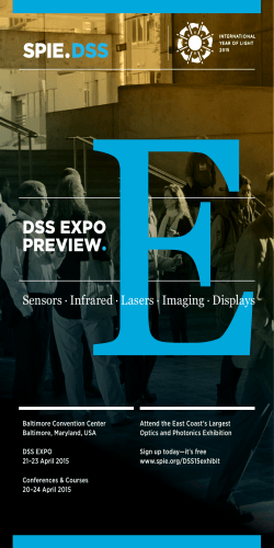 EDSS EXPO PREVIEW•