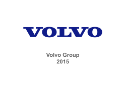 Volvo Group presentation 2015 English