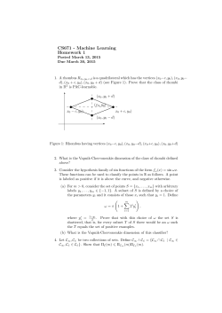 CS671 - Machine Learning Homework 1