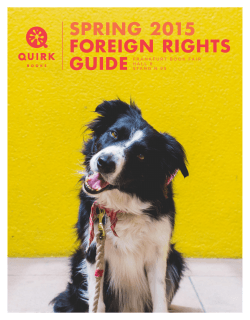 Quirk Rights Guide Spring 2015