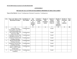 Function Halls & Kalayanamandapams