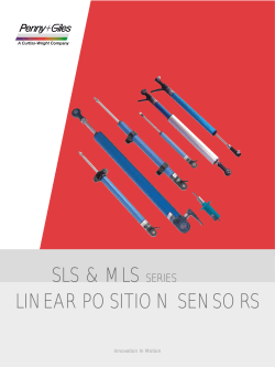 SLS and MLS Series Linear Position Sensors