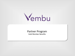 Gold Partner Overview