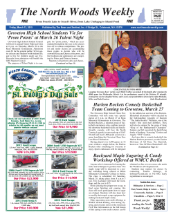 The North Woods Weekly