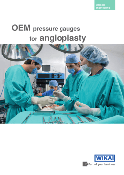 for angioplasty