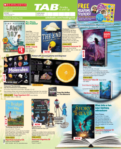 Grades 6 and Up - Scholastic Book Clubs