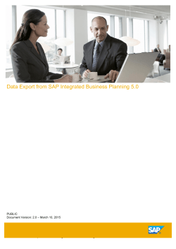 English - SAP Help Portal