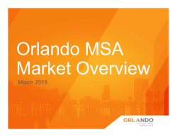 Orlando MSA Market Overview