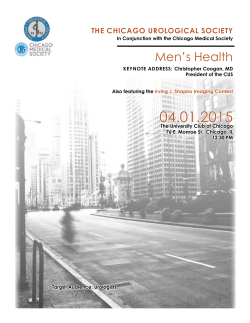 Men`s Health - Chicago Urologic Society