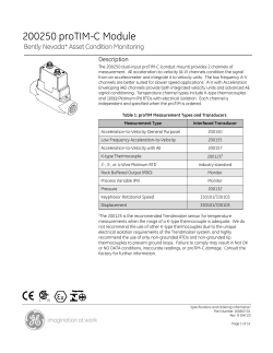 200250 Protim-c 597 KB - GE Measurement & Control