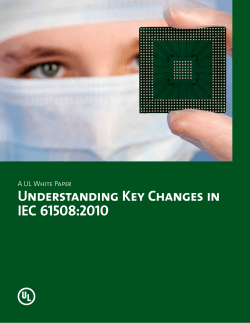 Understanding Key Changes in IEC 61508:2010