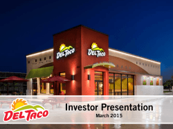 Investor Presentation - Levy Acquisition Corp.