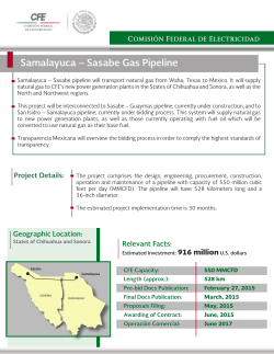 Samalayuca – Sasabe Gas Pipeline