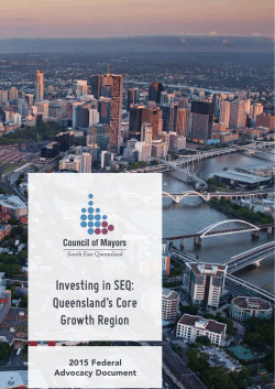 Queensland`s Core Growth Region