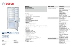 Bosch KGN57VL20M Free-standing fridge