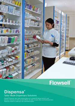 to Brochure - FlowSell™ Pharmacy Hospital Veterinary