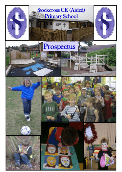 Prospectus - Stockcross Primary School