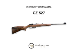 Instruction Manual CZ 527