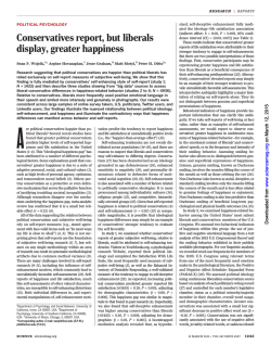 happiness gap - UCI Webfiles - University of California, Irvine