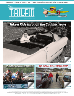 Take a Ride through the Cadillac Years