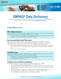 EMPAQ(R) Data Dictionary
