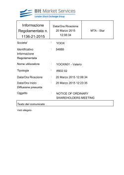 Informazione Regolamentata n. 1136-21-2015