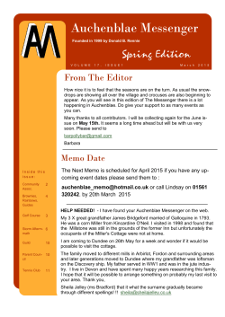 March 2015 - Mearns Community Web