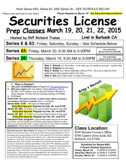 Securities License