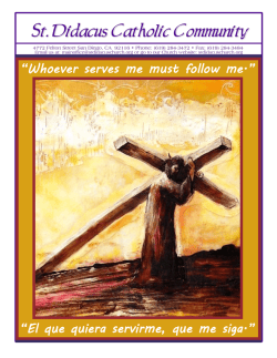 (619) 226-7368 - St. Didacus Church