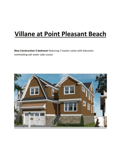 Villane at Point Pleasant Beach