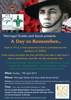 A Day to Remember... - Baw Baw Shire Council